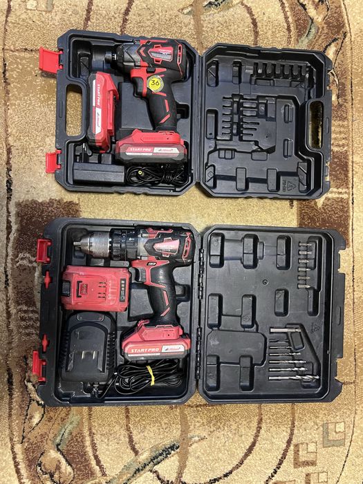 Шуруповерт + Гвинтоверт start pro