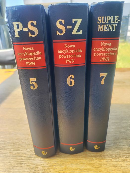 Nowa encyklopedia powszechna tomy 5,6,7