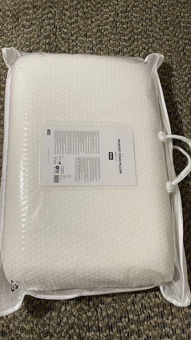 Подушка с эффектом памяти, memory foam pillow 35x50x11