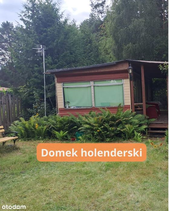 Dom rustykalny na działce w Borach Tucholskich