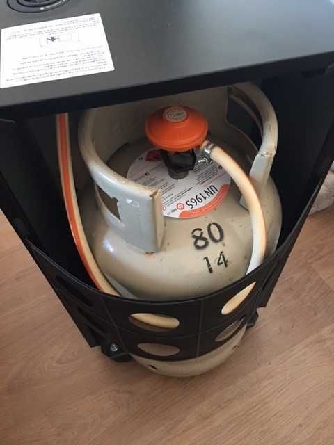 Aquecedor a gás da Galp