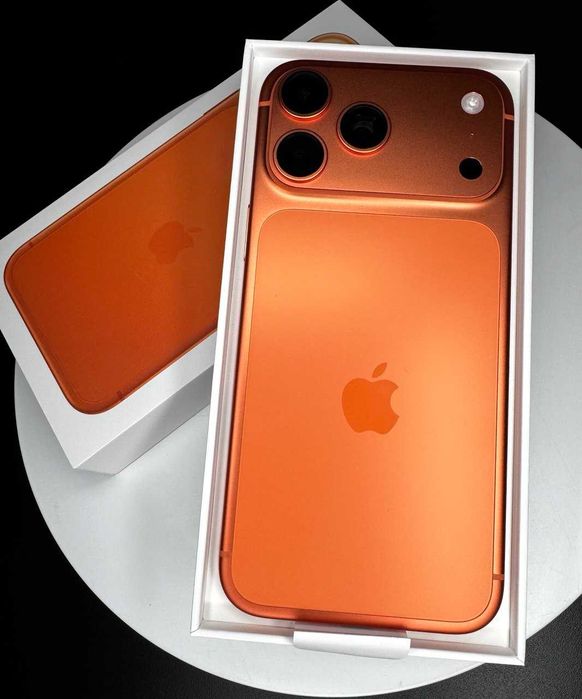 Apple iPhone 17 Pro Max 512 GB Orange ESIM Open box BAT 100% gw apple