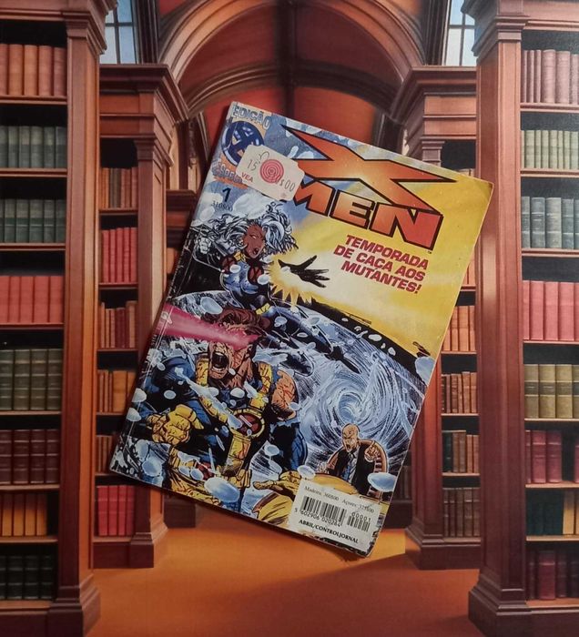 Livro BD Marvel - X-Men 1 (Temporada de Caça aos Mutantes!)