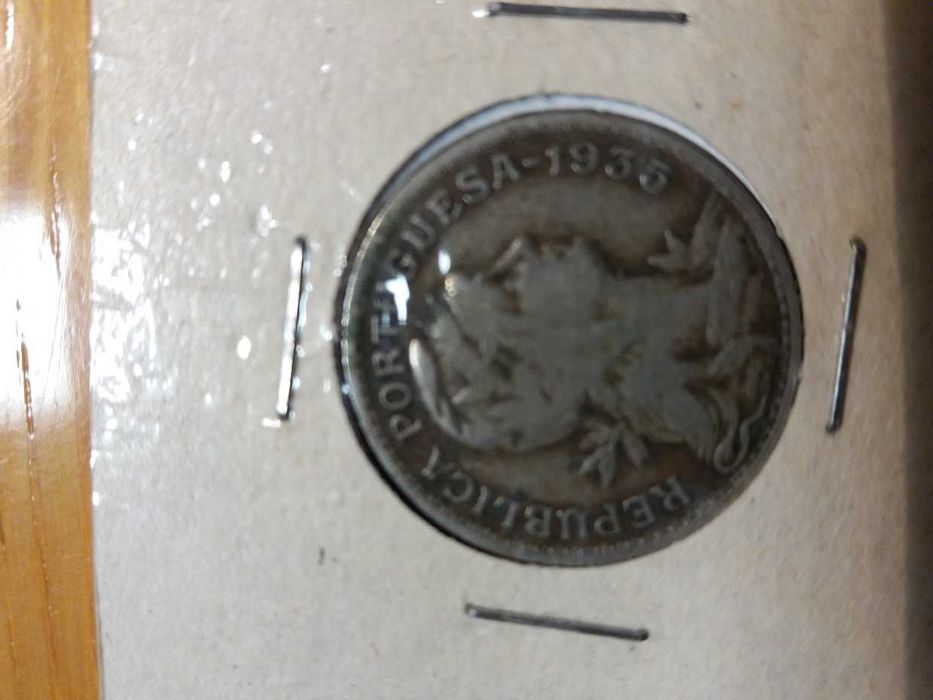 Moedas 50 centavos  1935 e 1938