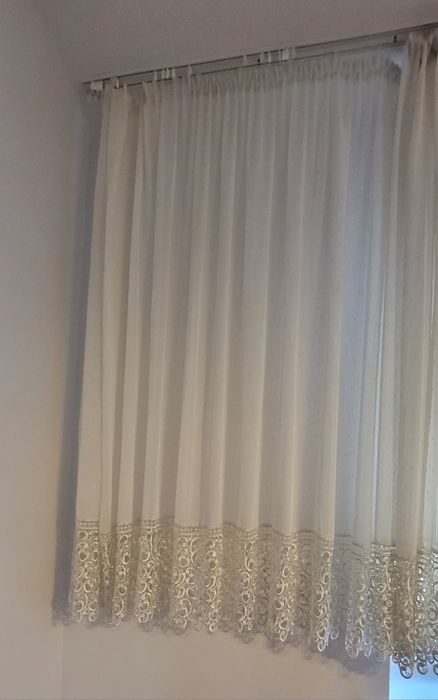 Firanki koronkowe-różne.