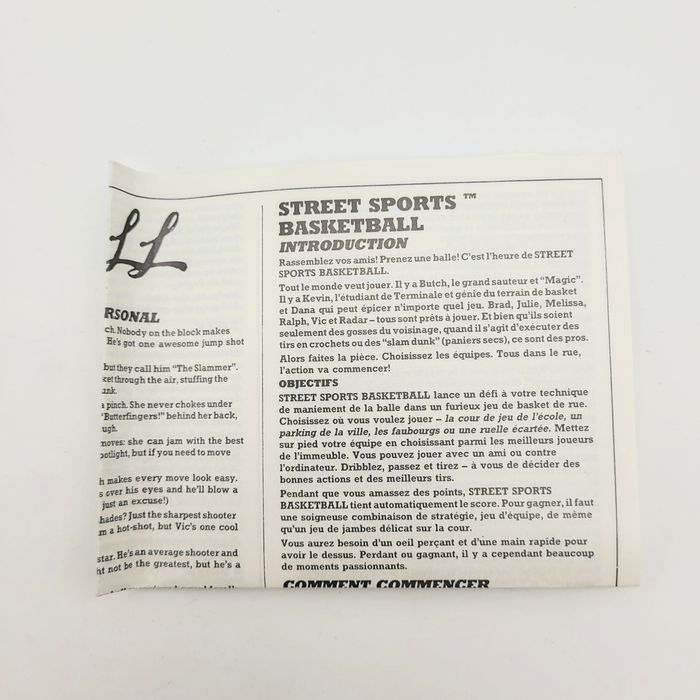 Street Sports Basketball Commodore 64 (C64)