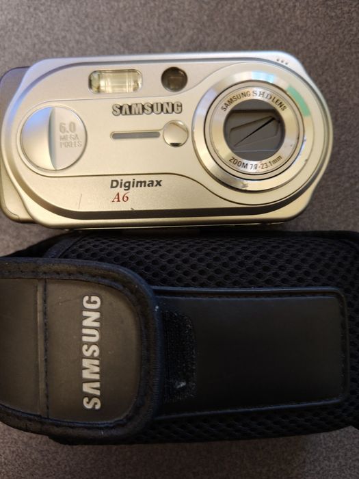 aparat Samsung Digimax A6 duży zoom