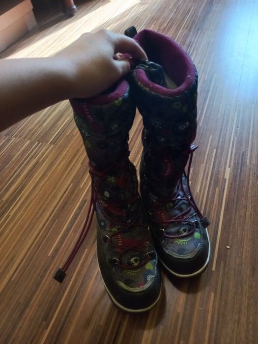 Зимние сапоги на девочку