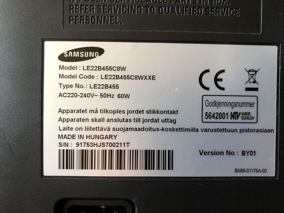 Telewizor Samsung 22 cali