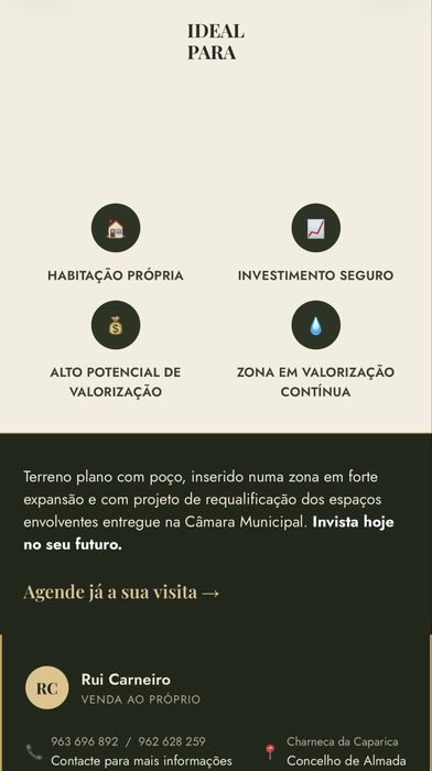 Venda de terreno