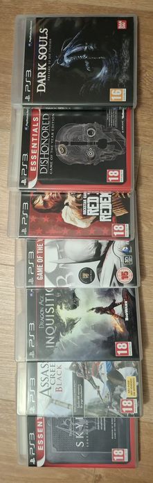 PlayStation 3 (PS3) Super Slim  500GB + Comando + 7 Jogos