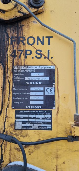 Ładowarka VOLVO L120E 2002r