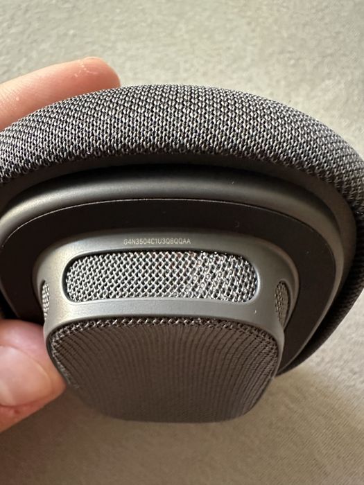 Oryginalne Poduszki do Apple AirPods Max - Black / Gąbki / Nauszniki