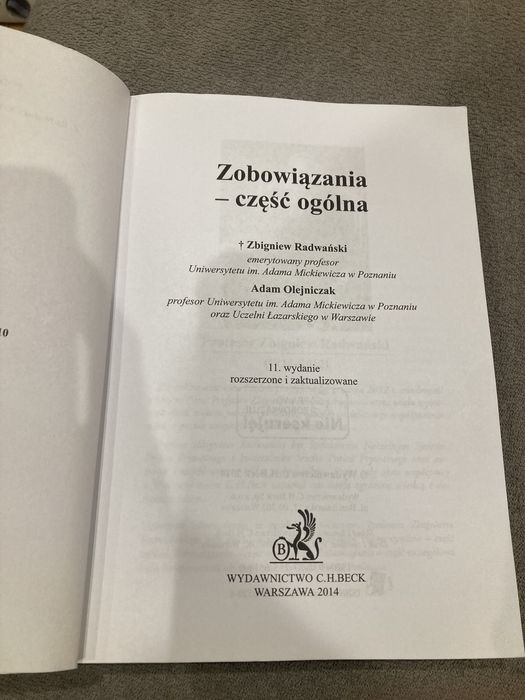 Zobowiazania Radwański