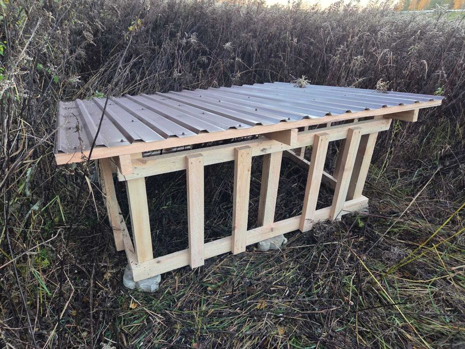 Podsyp dla bażantów myśliwski karmnik paśnik