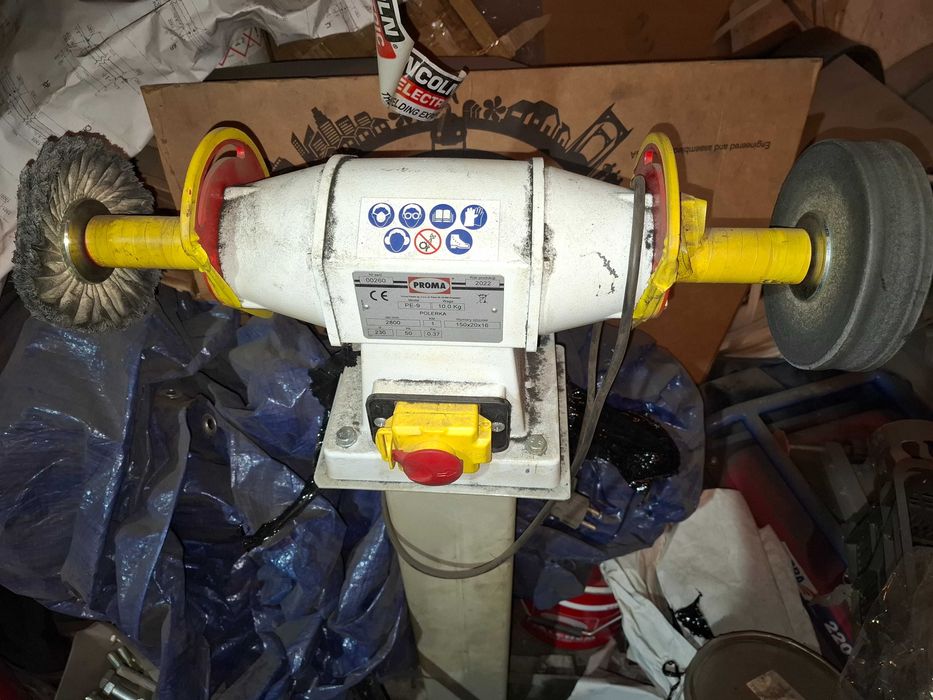 Polerka stacjonarna/ koło polerskie inox polerowanie