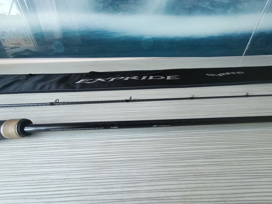 Спінінг кастінговий Shimano Expride 166M-2,  шпуля кастингова тюнингована