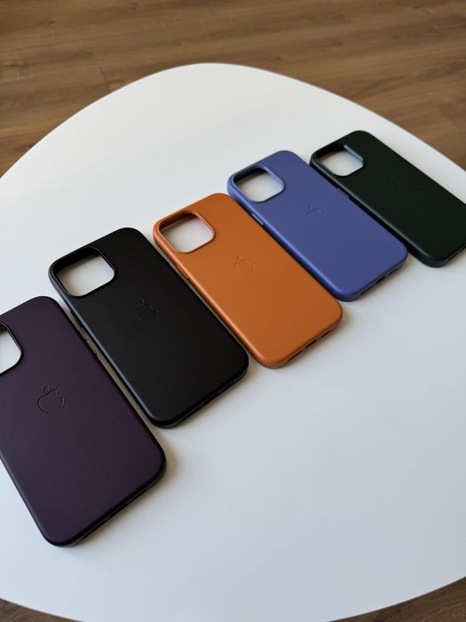 Шкіряний чохол для iPhone 13-13 Pro Max Leather Case MagSafe