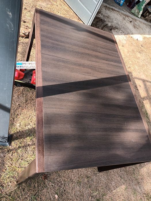 Oddam stół ciemny brąz