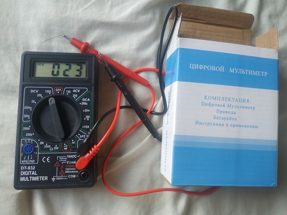 Крона,Щупы,Мультиметр,