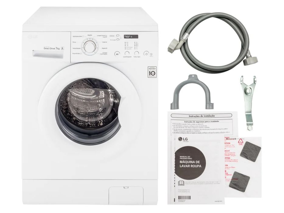 Máquina de Lavar Roupa LG FH2C3QD (7 kg - 1200 rpm)