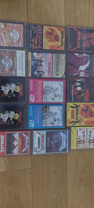 Kasety Metallica i  IRON MAIDEN