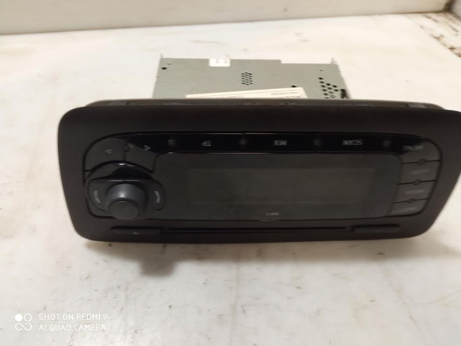 sistema de áudio rádio cd seat ibiza berlina 6J5
