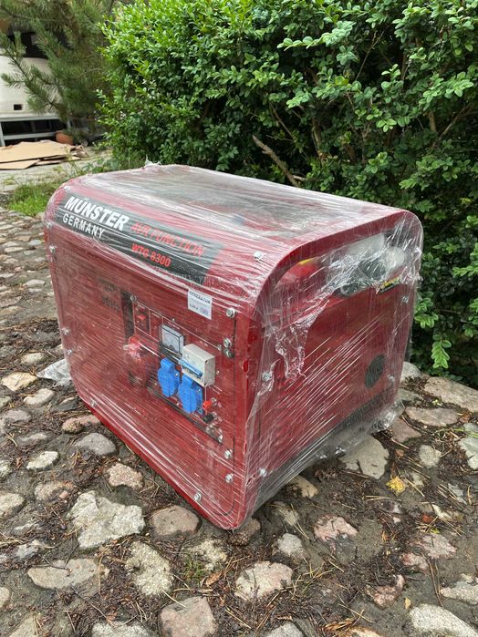 Agregat prądotwórczy trójfazowy 6700W - Munster WTG 8300 - NOWY