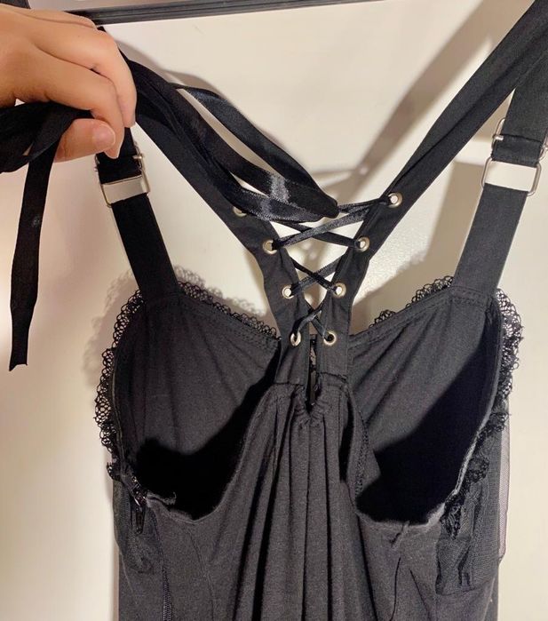 Vestido preto único