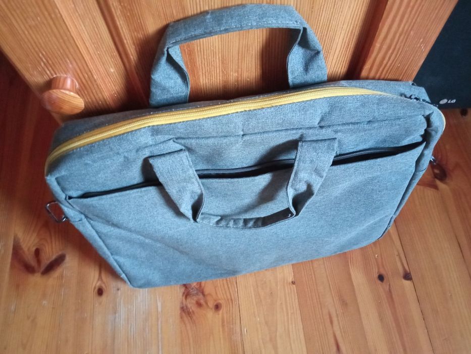 Torba etui na laptopa szara, lekka Modecom na ramię lub do ręki