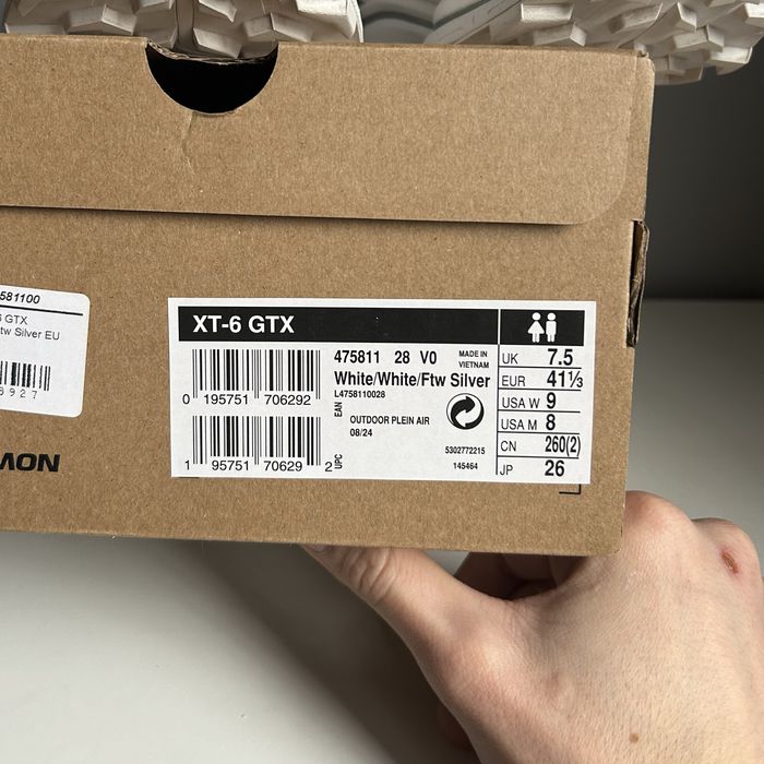 кросівки Salomon XT-6 Gore-Tex