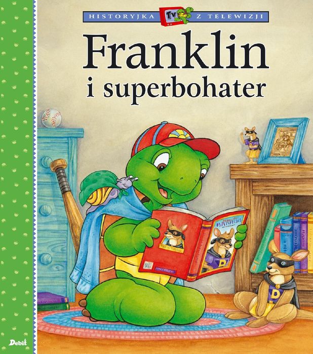 Franklin i superbohater książka dla dzieci NOWA