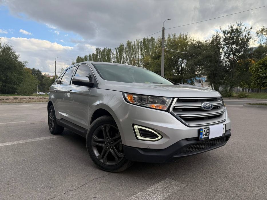 Ford edge 2017 форд едж максимальна комплектація Titanium TOP шкіра стартстоп  нова гума