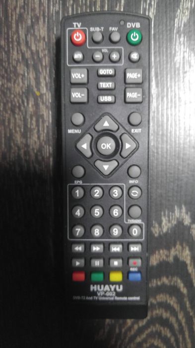 Пульт для тюнера