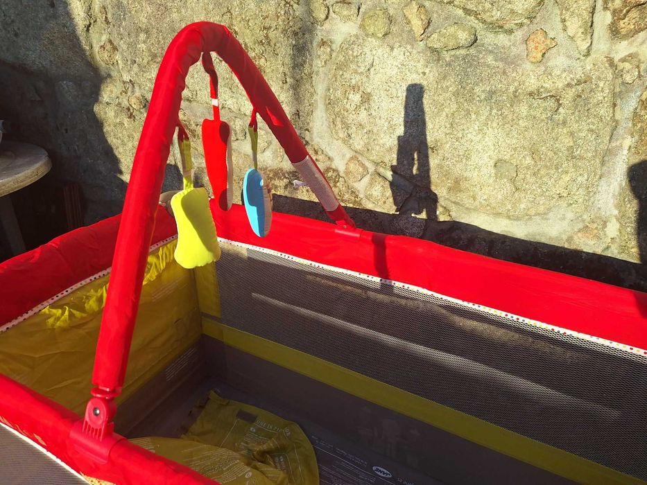 Berço De Viagem JANÉ Duo Level Vermelho