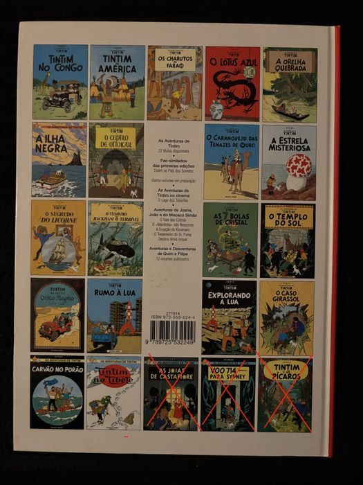 Aventuras de Tintim (CAPA DURA) - Português