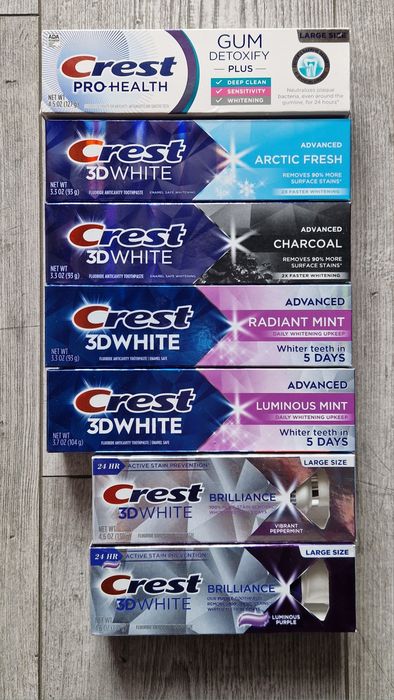 Дитяча і доросла зубна паста Crest Hello White щітка Oral Colgate