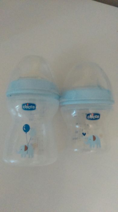 2 butelki chico, 1 kubek avent, 1 kubek nuby