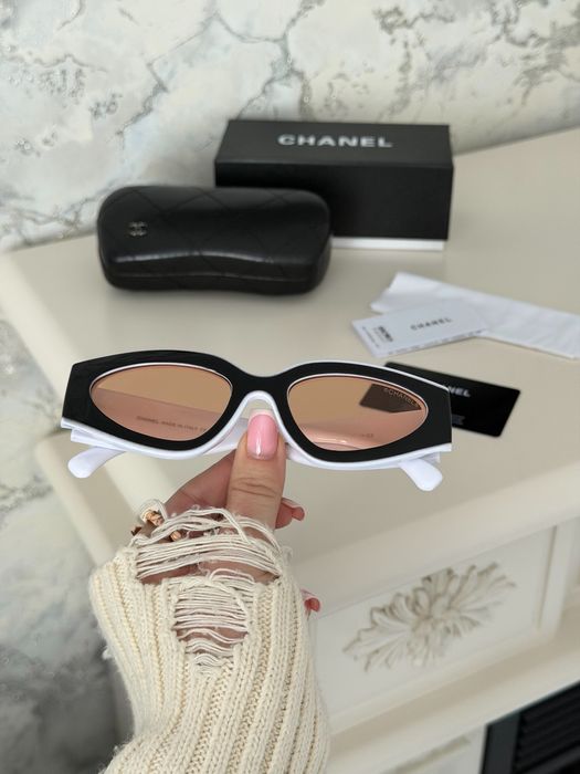 Солнцезащитные очки Chanel полный комплект тренд 2025