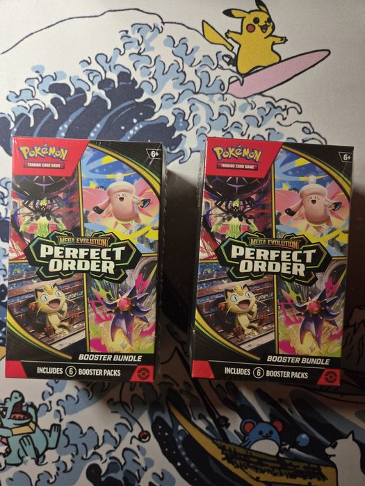 Pokemon TCG: Mega Evolution – Perfect Order Booster Bundle
