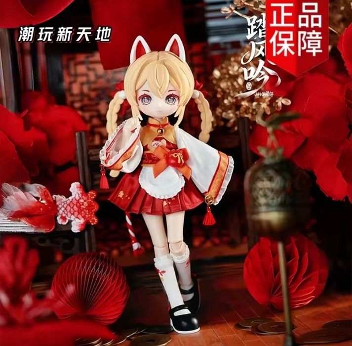 Шарнірна лялька киця  1/12 nagi beast