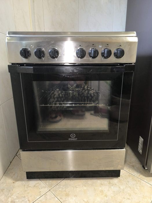 Fogão  INDESIT - Fogão Vitro I6VMH2A(X)/NL