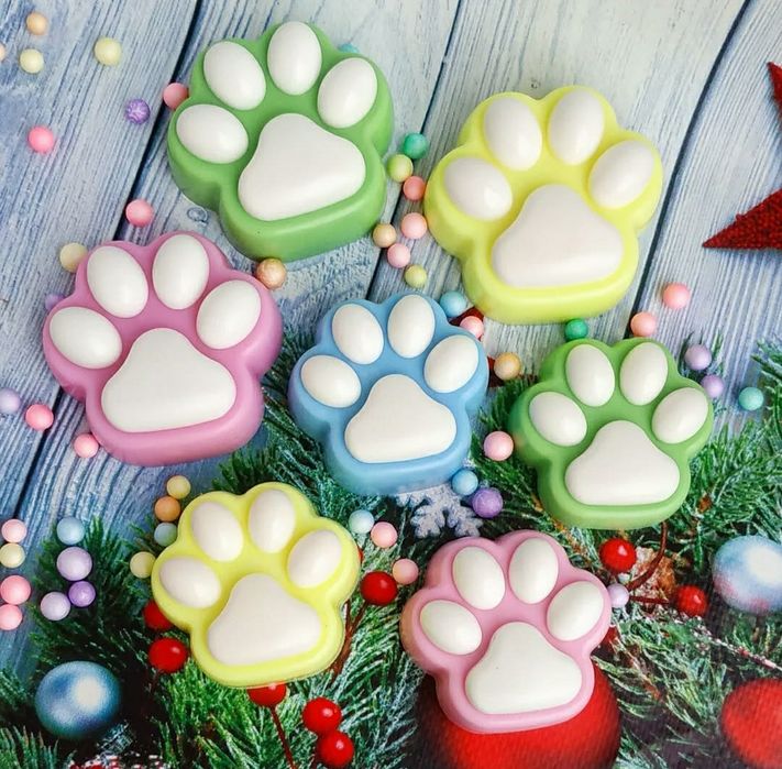 Мило ручної роботи, таба лапка, мило лапка