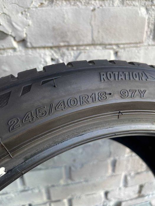 Шини б/у 245 40 R18 Bridgestone Weather Control A005 evo