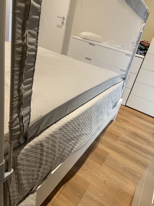 Barreira proteção cama, para bebés.