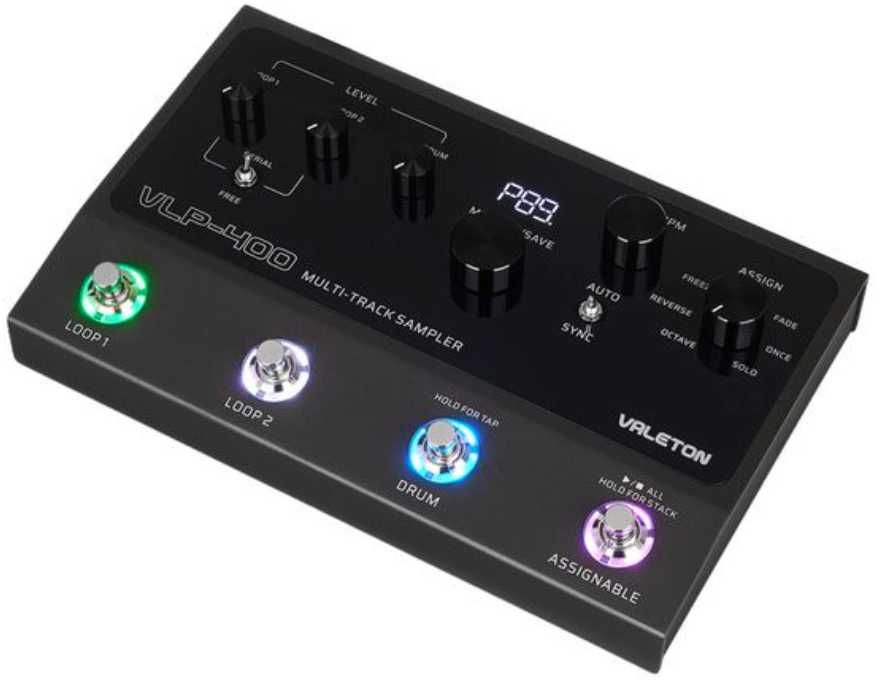 Valeton VLP-400, Multi-Track Sampler...Novo e na Caixa...Não usado.