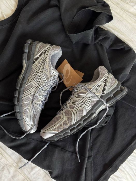 Оригинал Asics Gel Kayano 20 Silver Black (1203A388 020) летние кроссовки мужские серие асикс