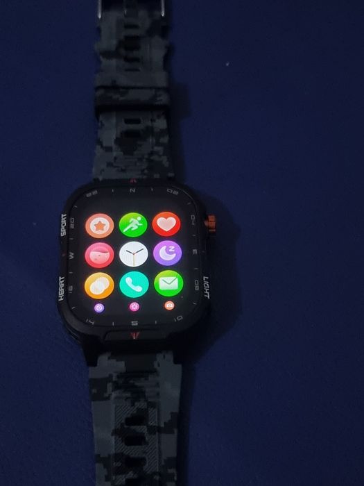 Smartwatch TAOMELY 1100mAh – 20–30 Dias de Bateria, IP68, 100+ Modos D