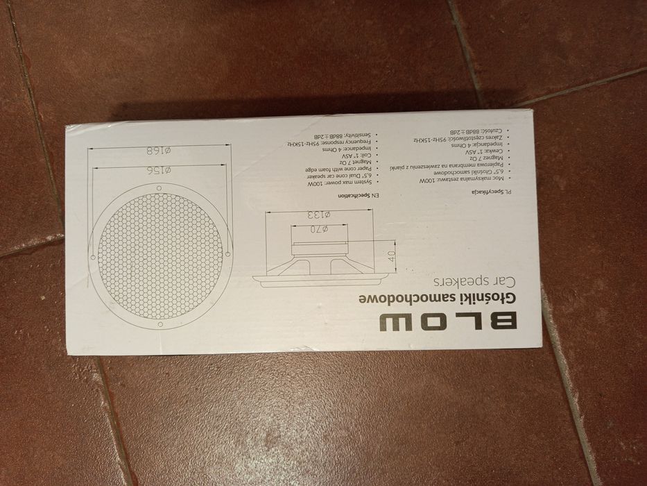 Głośniki nowe do auta