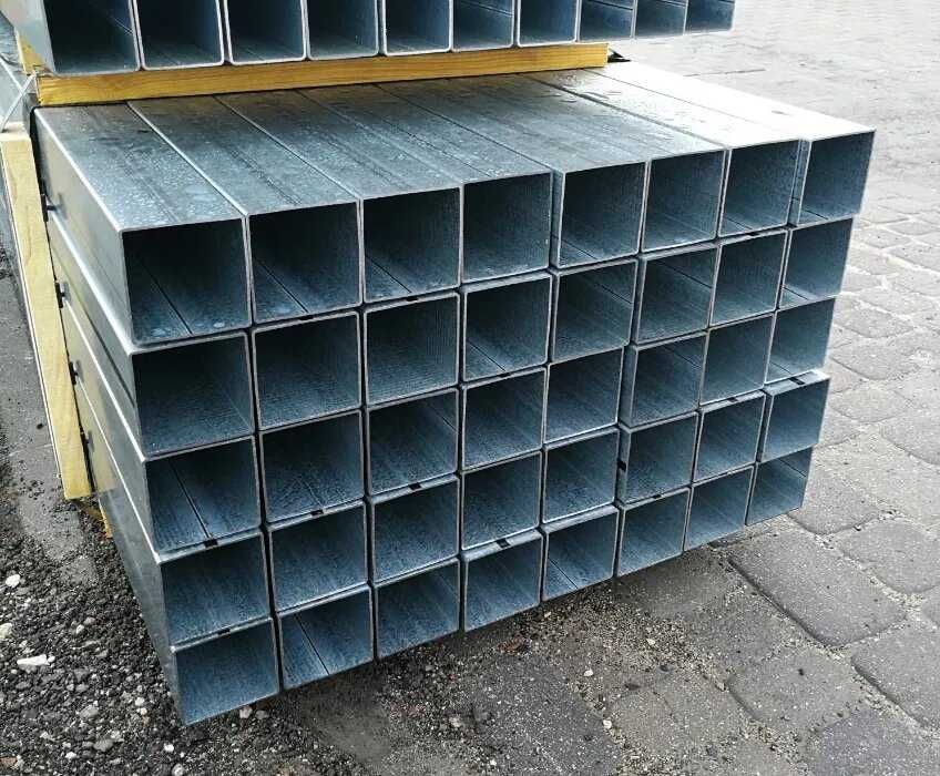 Profil zamknięty kwadratowy ocynkowany DX51D 80x80x2mm 80x80x3mm